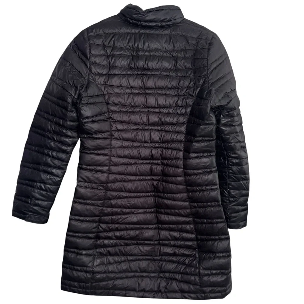 Women’s Fiona Parka long Patagonia puffer jacket medium - Picture 3 of 6